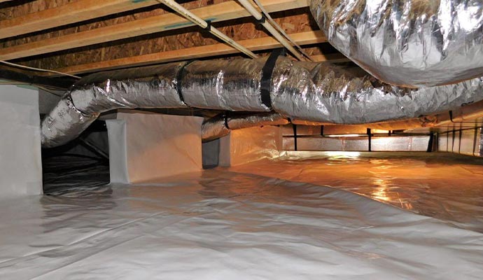 Professional crawl space ventilation installation service