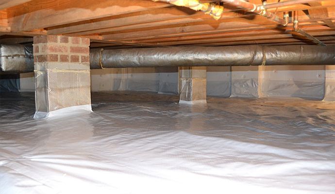 Sealing Crawl Space in Mobile, Alabama