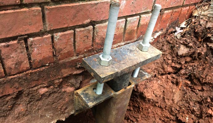 Professional foundation stabilization service
