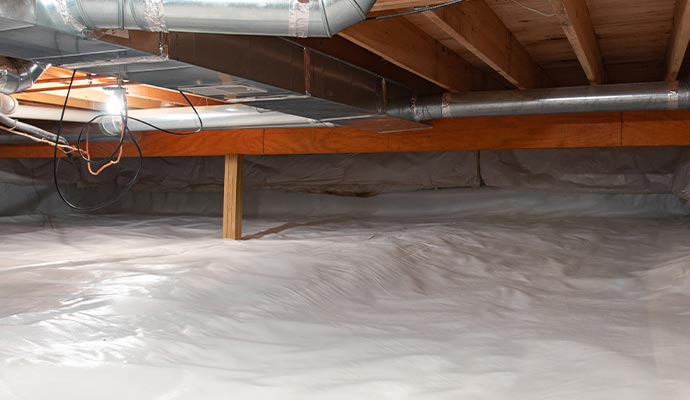 Clean crawl space