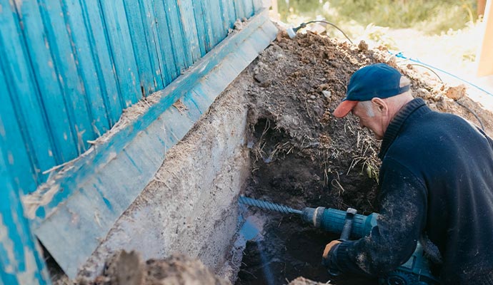 Foundation maintenance service