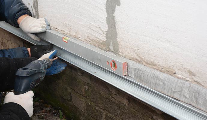 Professional foundation repairing service